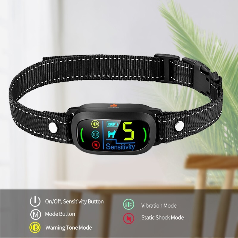 Smart Pet Auto Anti bark Dog Collar Intelligent Waterproof Barking Terminator