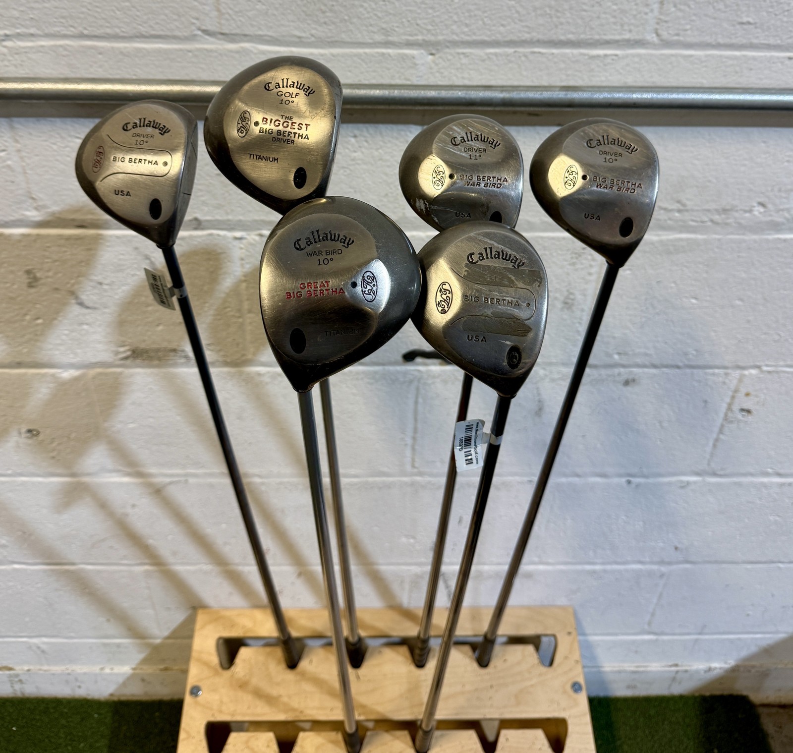 Wholesale Lot of 30 Golf Clubs - Callaway Warbird Drivers - Various Lofts/Flexes