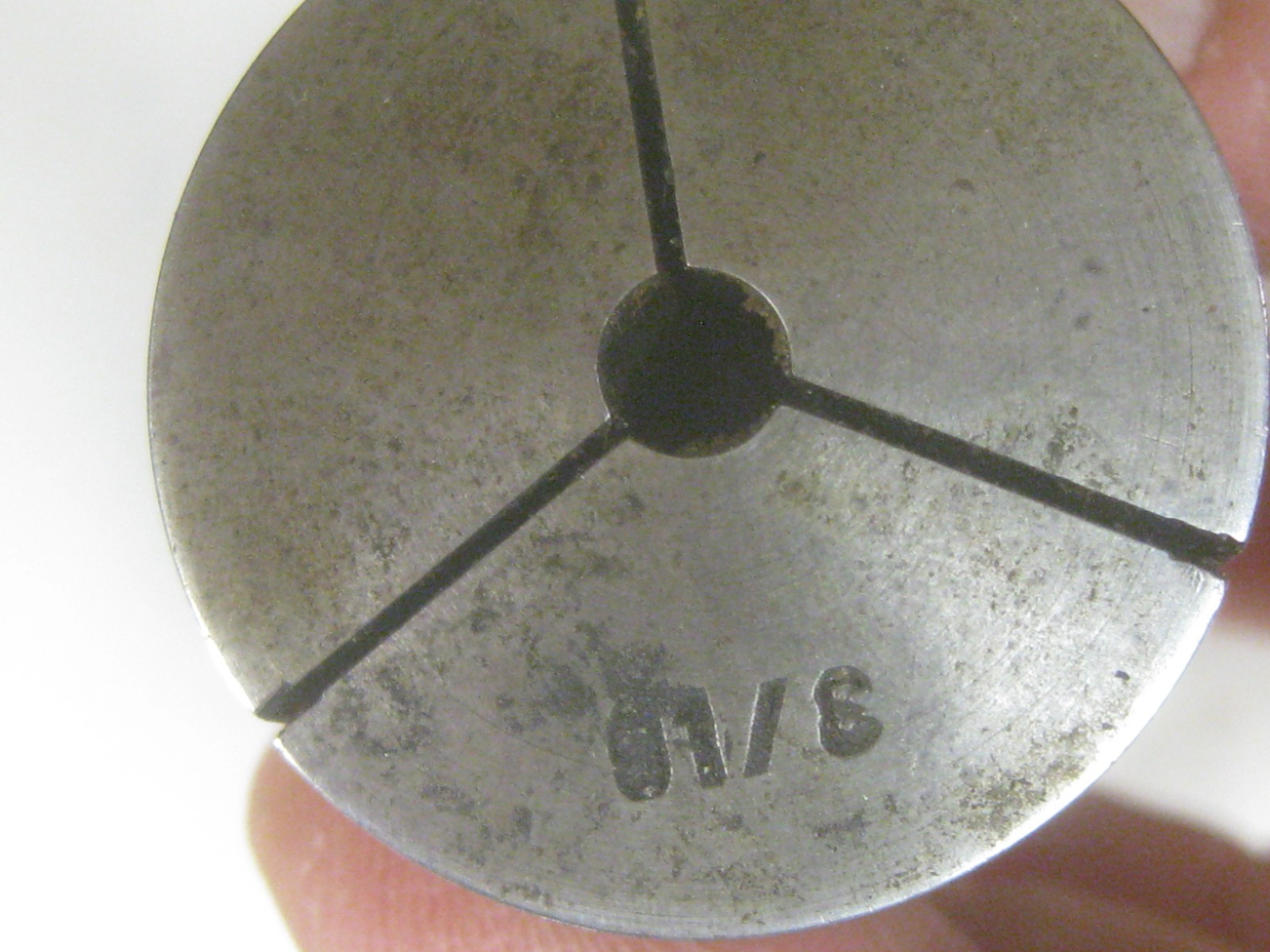 Set of 7 Van Norman Collets Different Sizes +extra