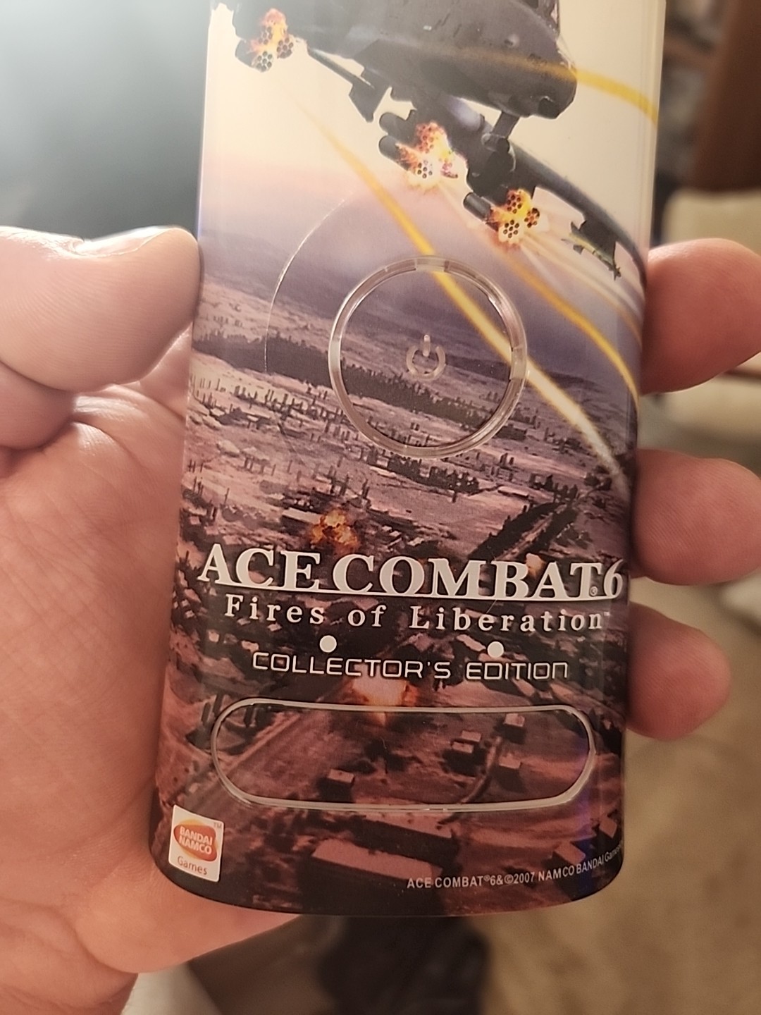 Ace Combat 6 Xbox 360 Faceplate Collector’s Edition Blue Ocean Jet Console Cover
