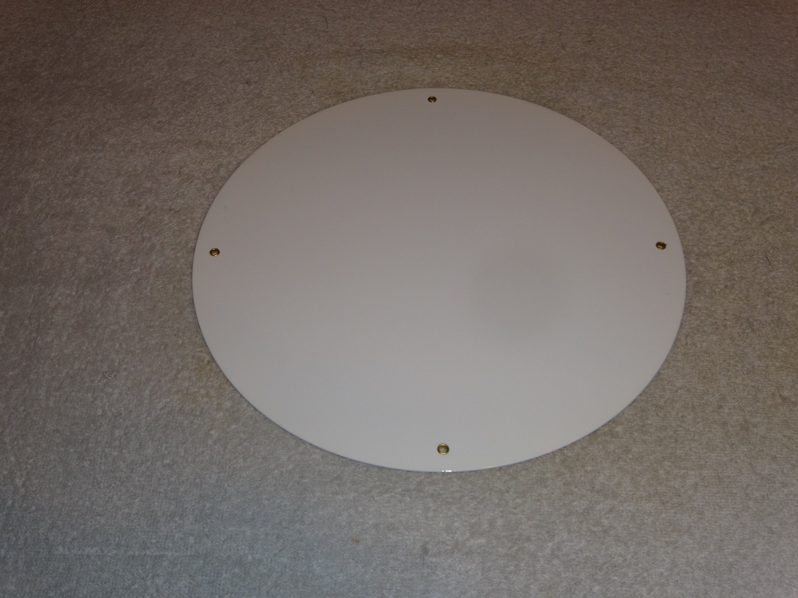 VINTAGE AMERICAN GASOLINE POWERFUL EAGLE 11 3/4" PORCELAIN METAL GAS & OIL SIGN