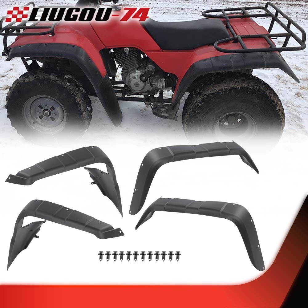 Fit For 1996-00 Honda FourTrax TRX300 TRX 300 FW Fender Flaps Mud Splash Guards