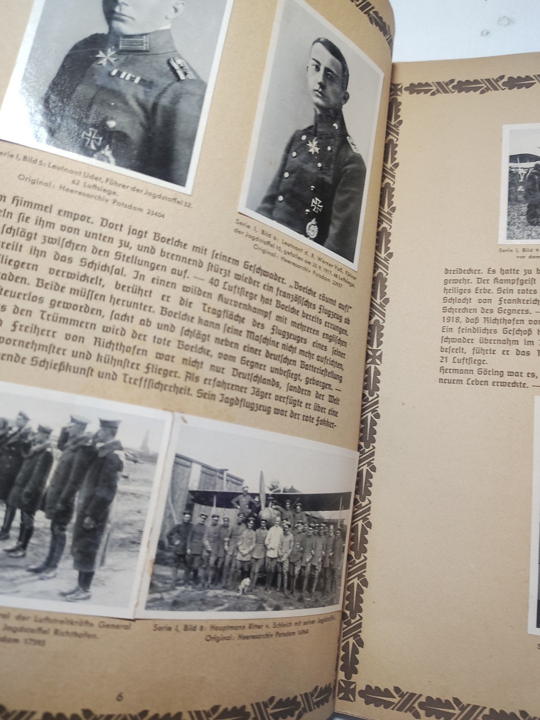 Rare Der Weltkrieg 1914/18: Der Luftkrieg" Air War WW1 German Immalin-Werke GmbH