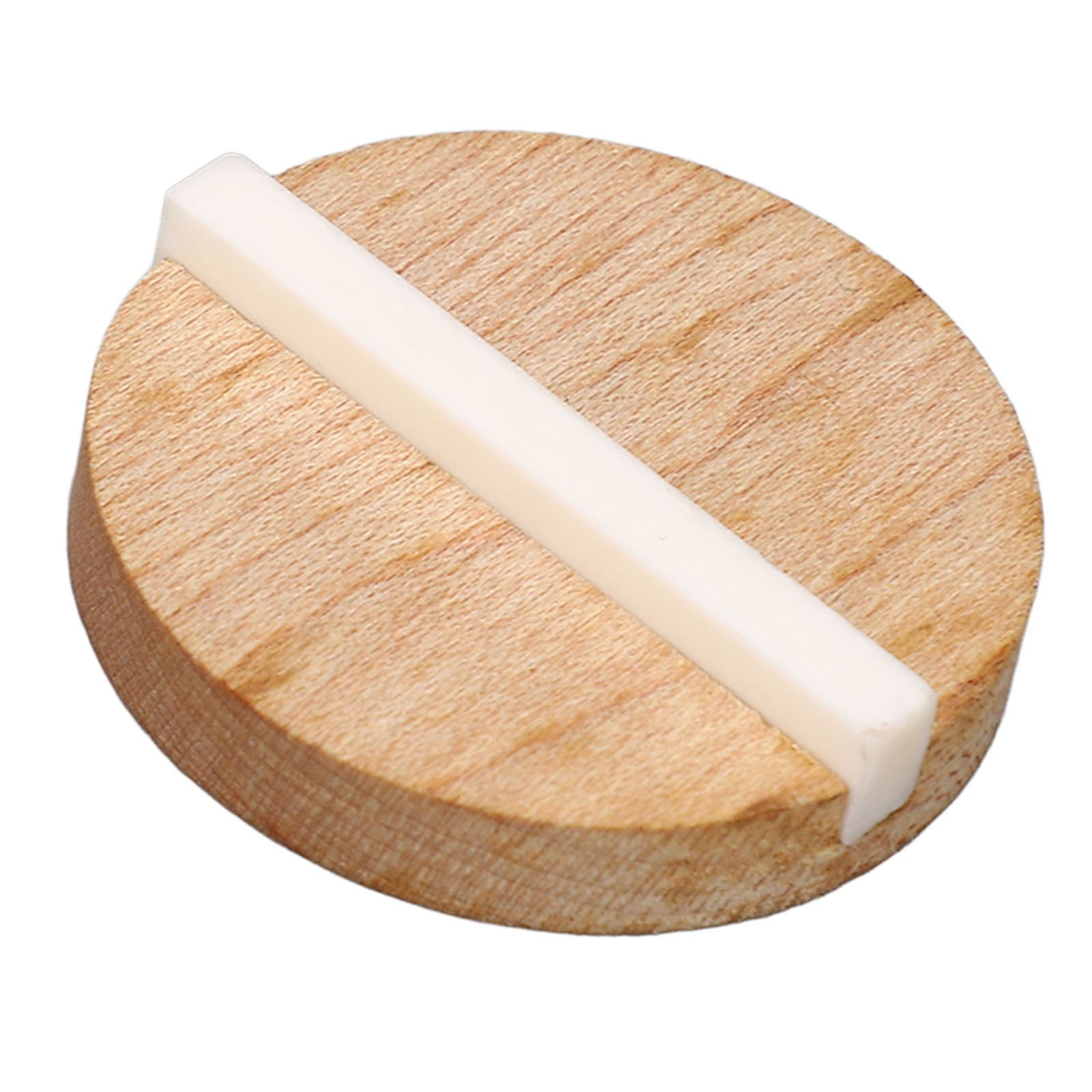 Guitar Resonator Biscuit Replacement Maple Wood Biscuit With Ox Bone Saddle CHU