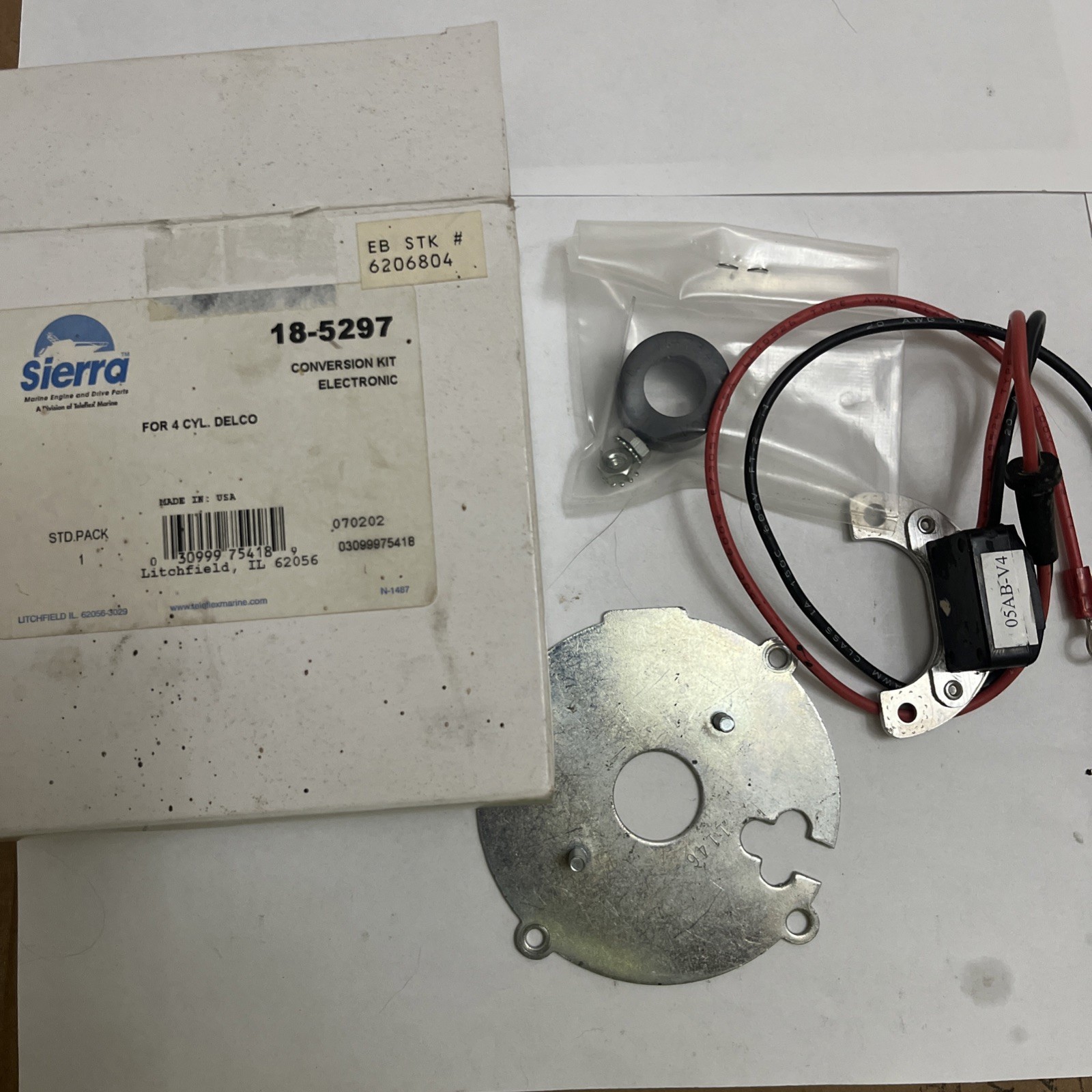 NEW Sierra 18-5297 MerCruiser & OMC 4 Cyl Electronic Conversion Kit BUY IT NOW