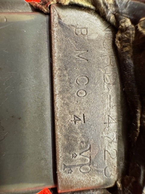 CAMILLUS USN WW2 MK 2 FIGHTING KNIFE IN BM CO SHEATH (760)