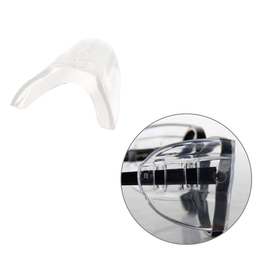 1~200Pairs Side Shields For Eye Glasses Slip On Safety Glasses Shield Universal