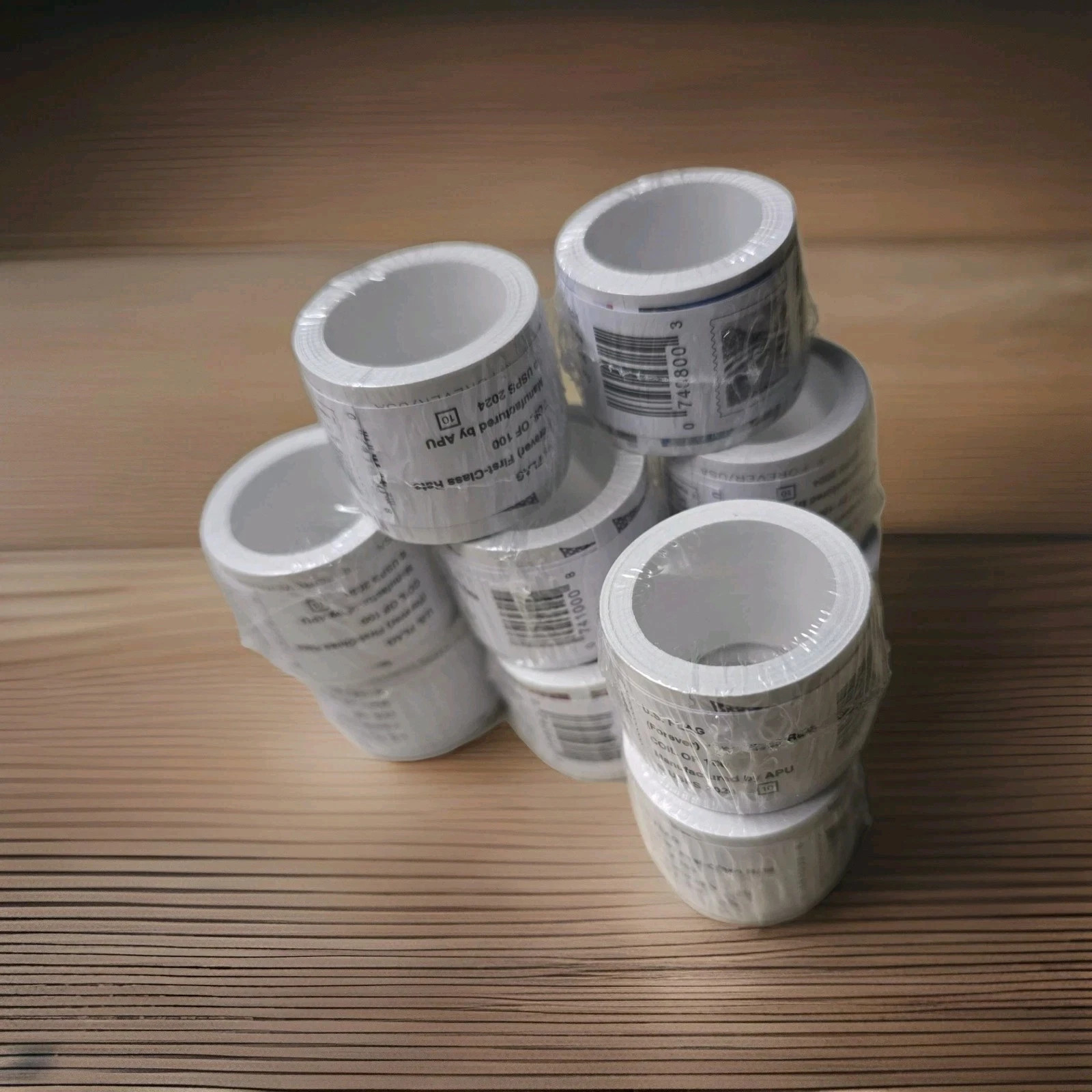 10 ROLLS OF STAMPS use to send anywhere across the USA lot 30