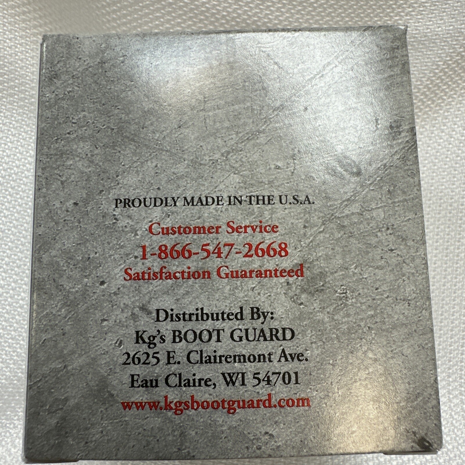 KG'S BOOT GUARD Leather Vinyl Brush-ON Toe Shoe Protector 2oz - BROWN