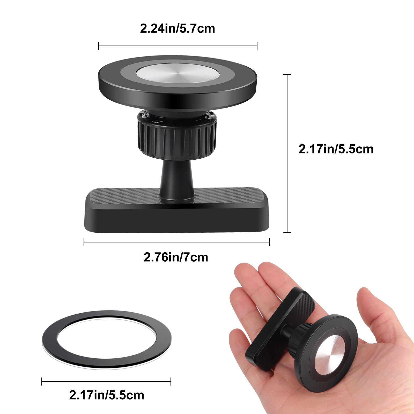 Strong Magnetic Phone Holder for Gym Golf Cart Motorcycle MagSafe Phone Holder