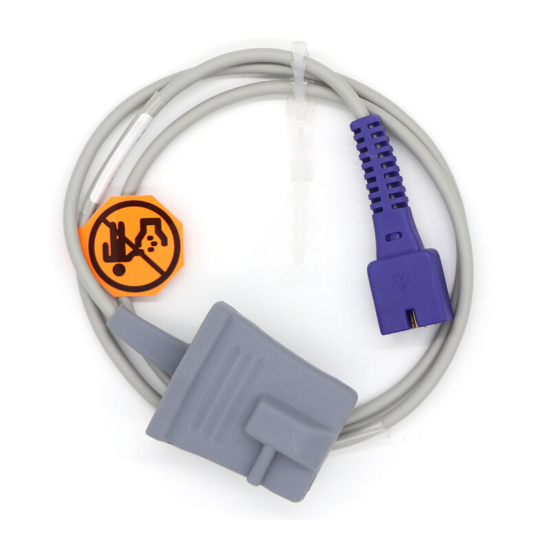 Adult Finger SpO2 Sensor Probe Reusable apply to DS-100A Pulse Oximeter