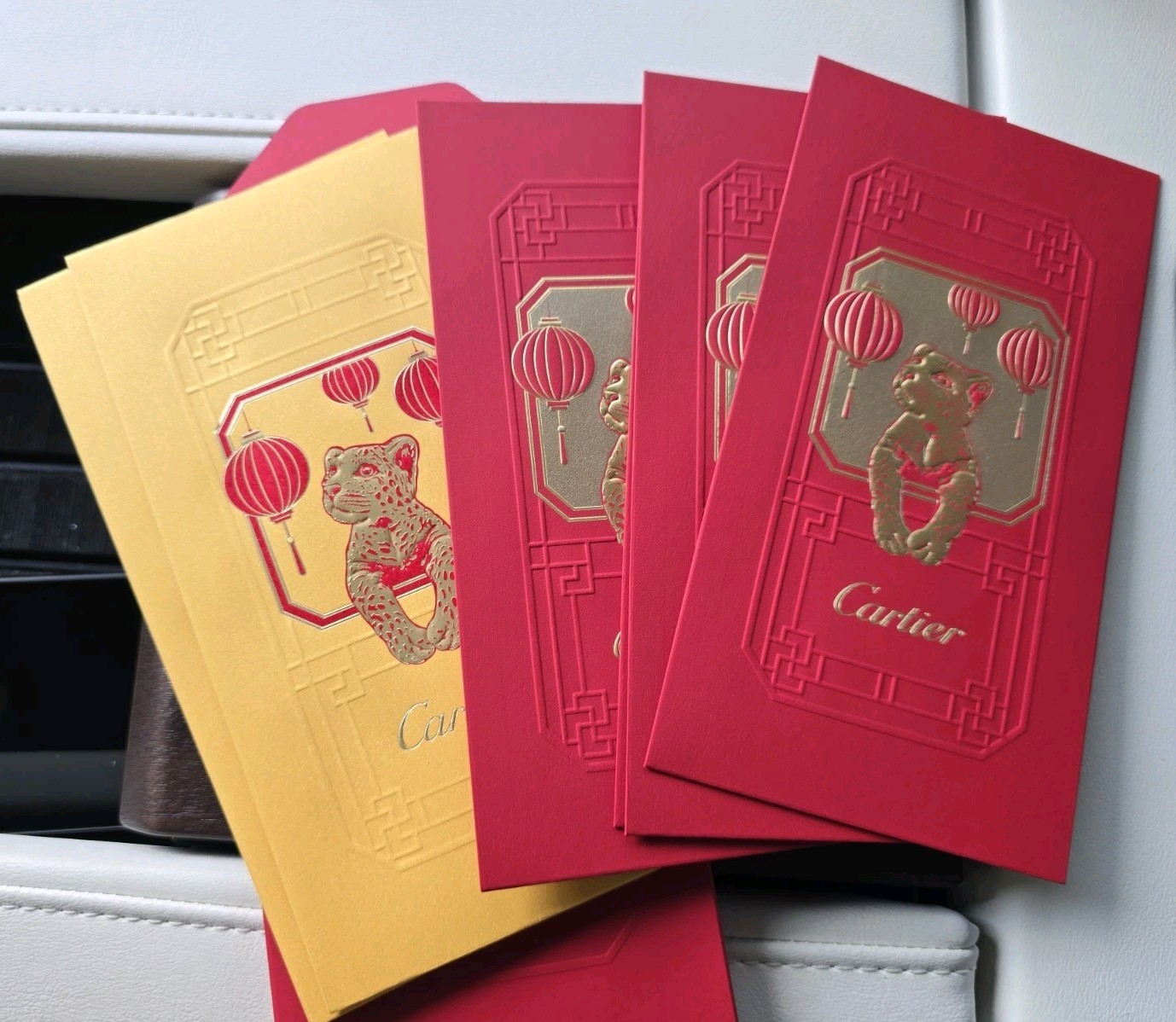 2026 Cartier Red Envelopes Year of the Horse Lunar 10x W Box