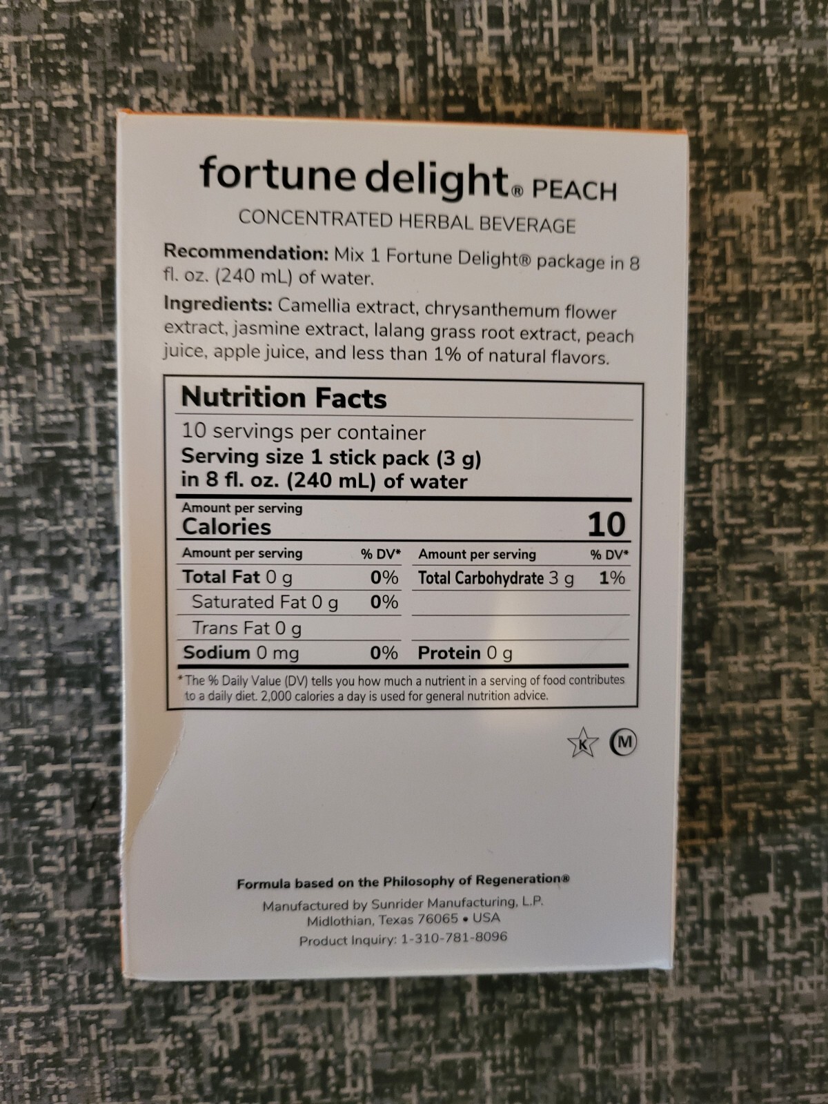10 stick pack Fortune Delight
