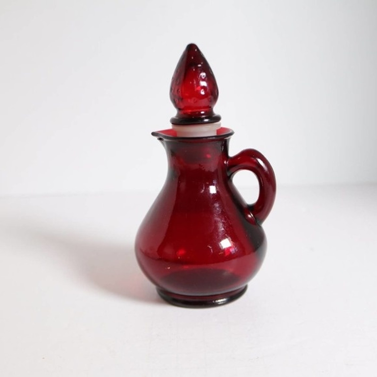 Vintage AVON Strawberry Bath Foam Decanter