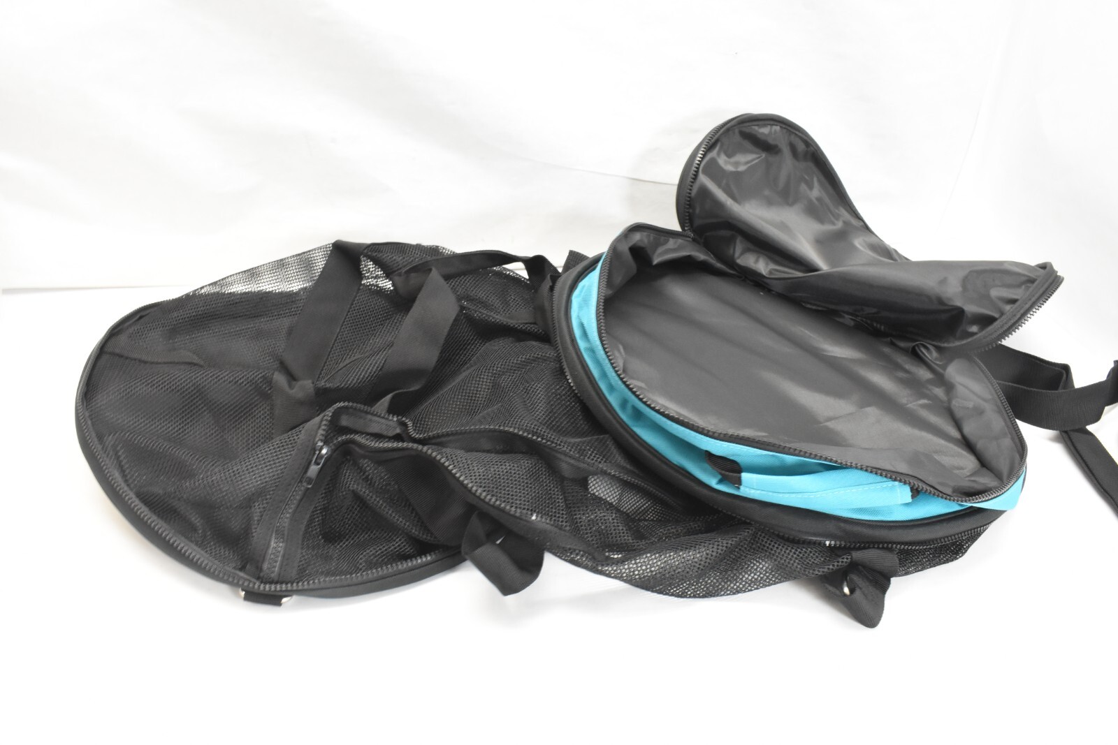 Next Descent Scuba Gear Bag Dive Gear Bag Blue & Black Collapsible Duffle Bag