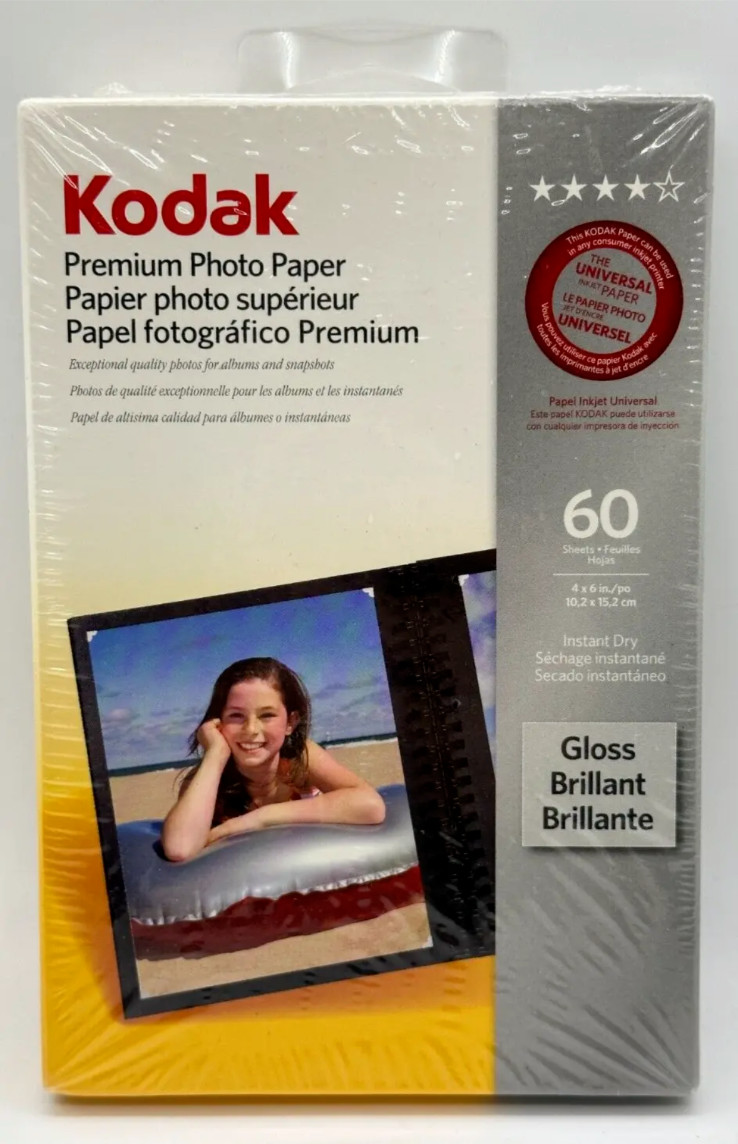 Kodak Premium Photo Paper 2 Packages 4 X 6