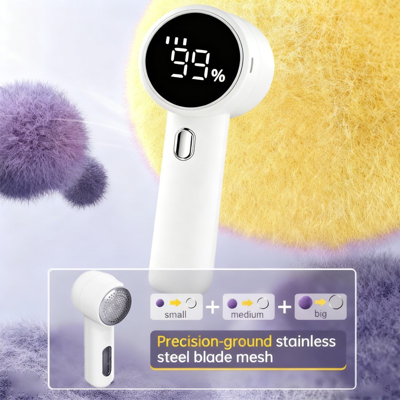 Fabric Shaver, Sweater Shavers to Remove Pilling, High-Perf Defuzzer 3-speed US