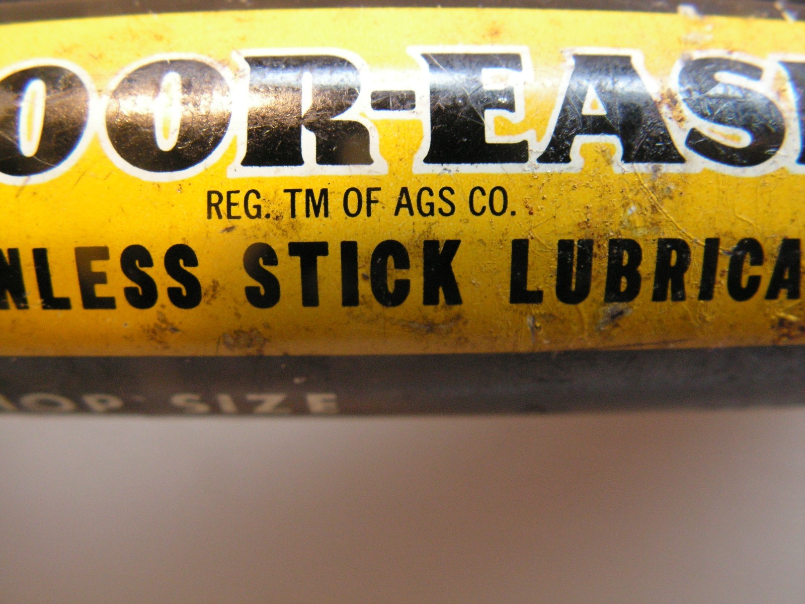 Vintage NAPA Balkamp Metal Door-ease Stainless Stick Lubricant Y & B 75%+ FULL