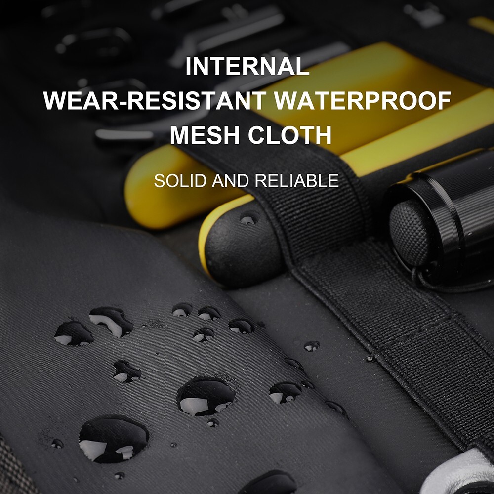 Rhinowalk Motorcycle Tool Bag Portable Pouch Outdoor Repair Tool Roll Pack