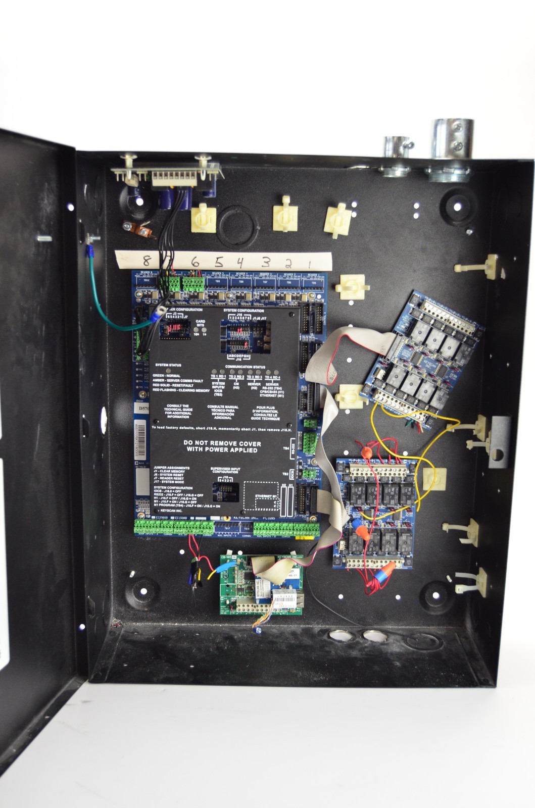 Keyscan CA8500 Access Control Unit for 8 Door Security With NETCOMP2P