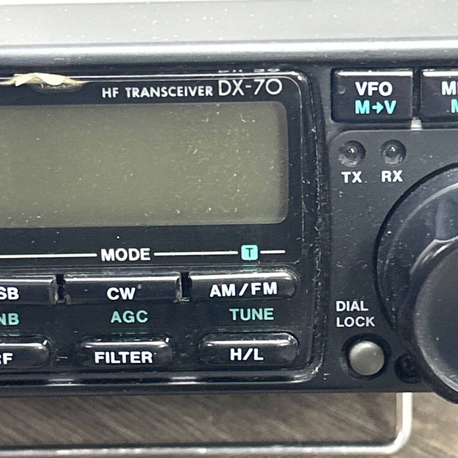 Alinco DX-70 Amateur Ham Radio Transmitter Transceiver With Microphone OEM