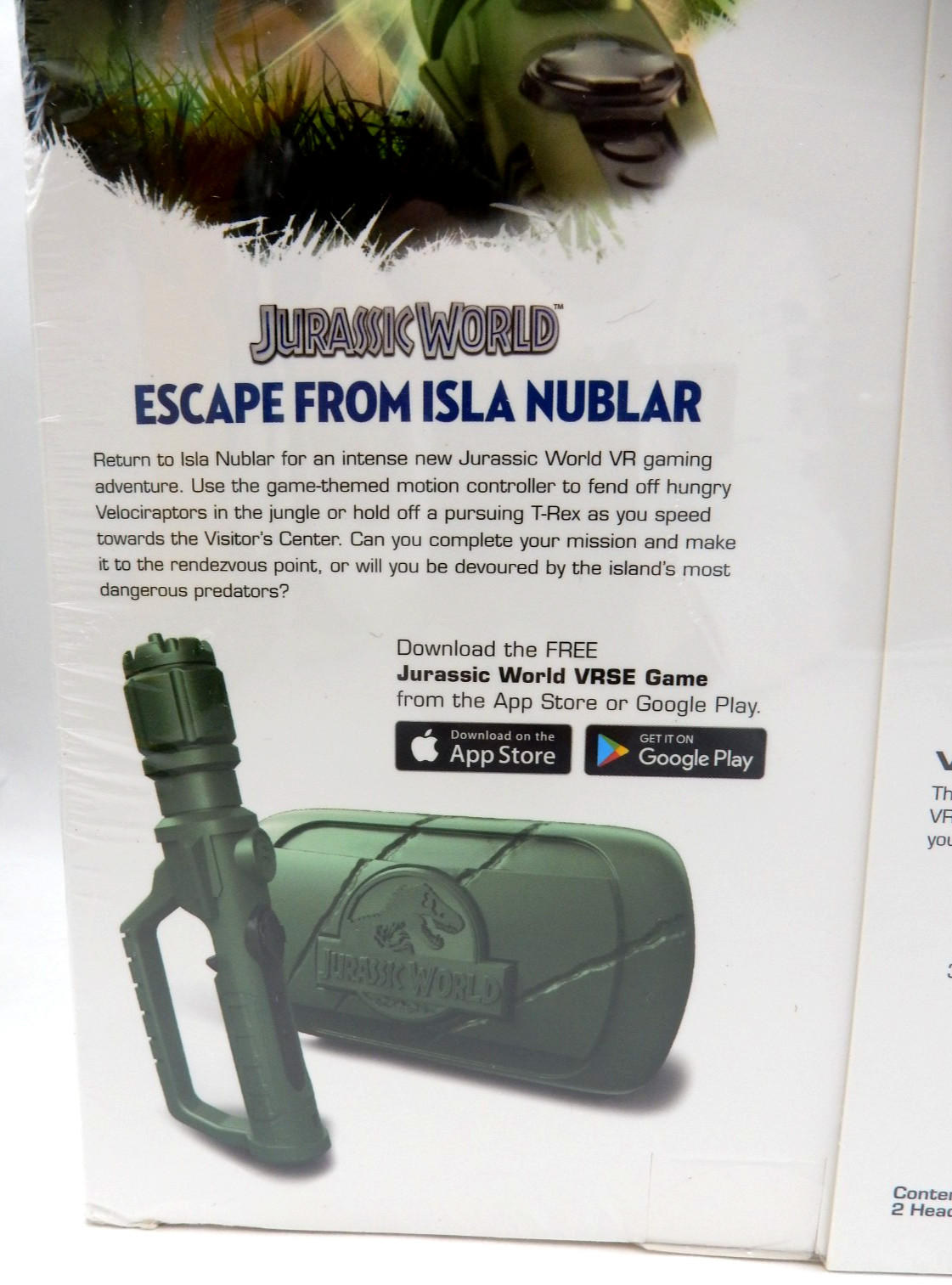 VRSE VR ENTERTAINMENT SYSTEM VIRTUAL REALITY GAME PACK - BATMAN & JURASSIC WORLD