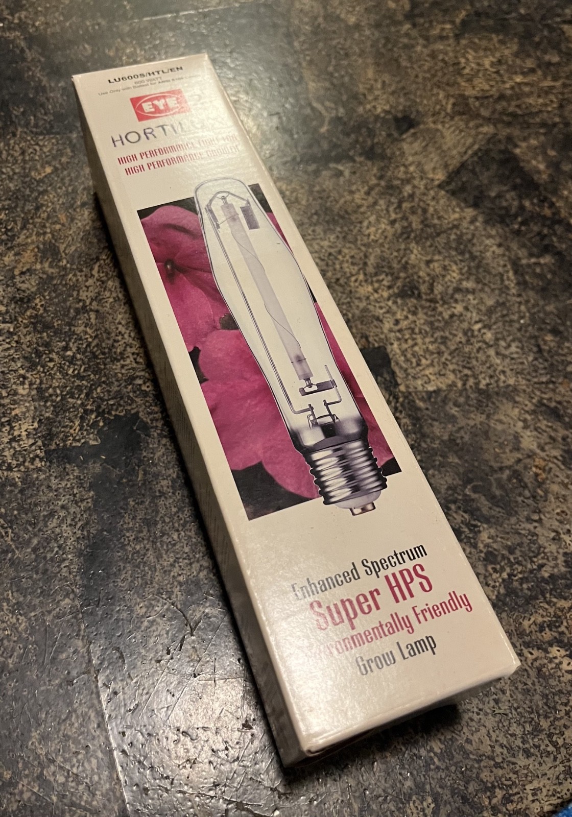 Eye Hortilux HX66710 Super HPS - High Pressure Sodium Grow Lamp, LU600S/HTL/EN