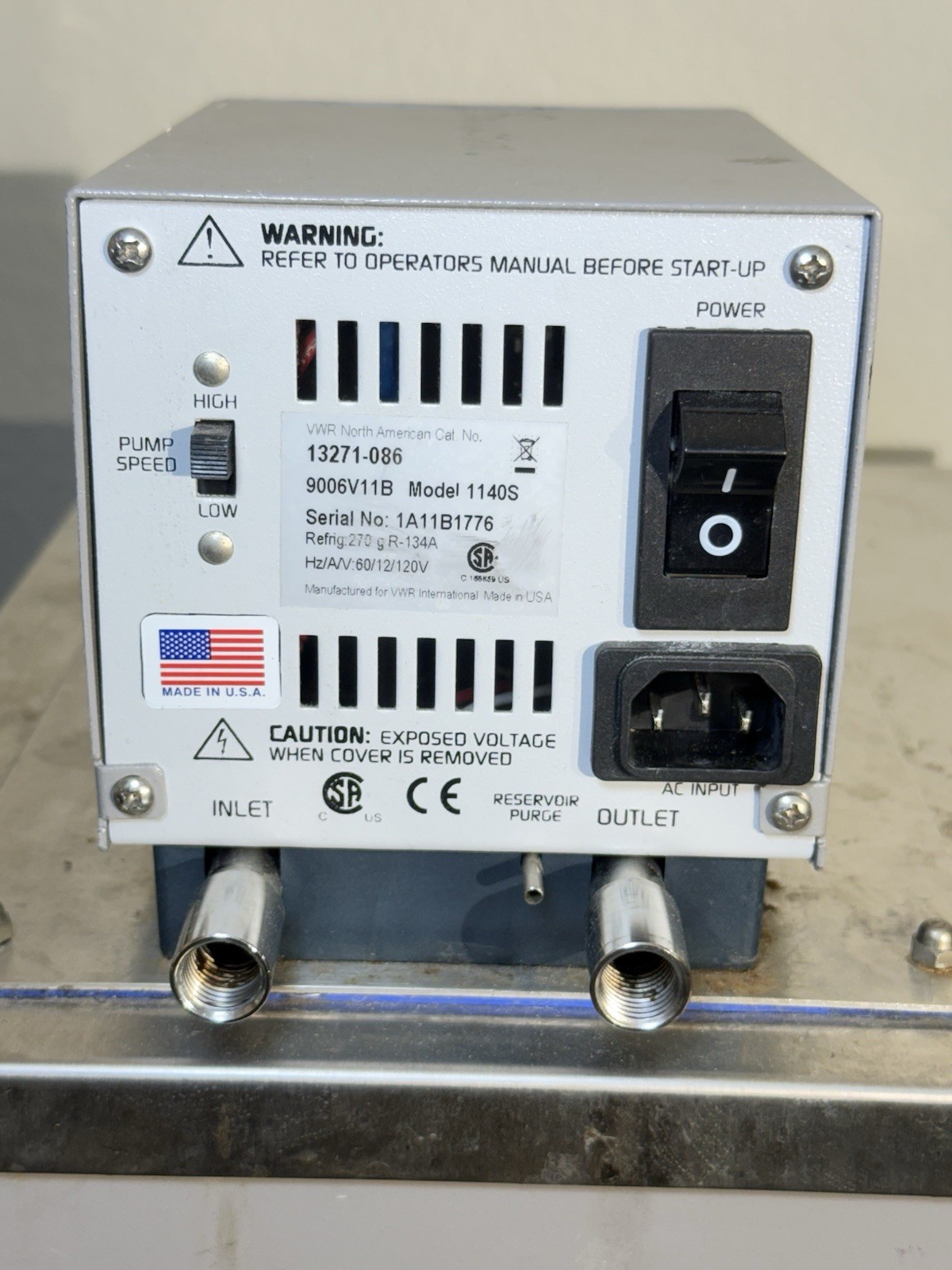 VWR Refrigerated Heated Circulating Bath, Model: 1140S