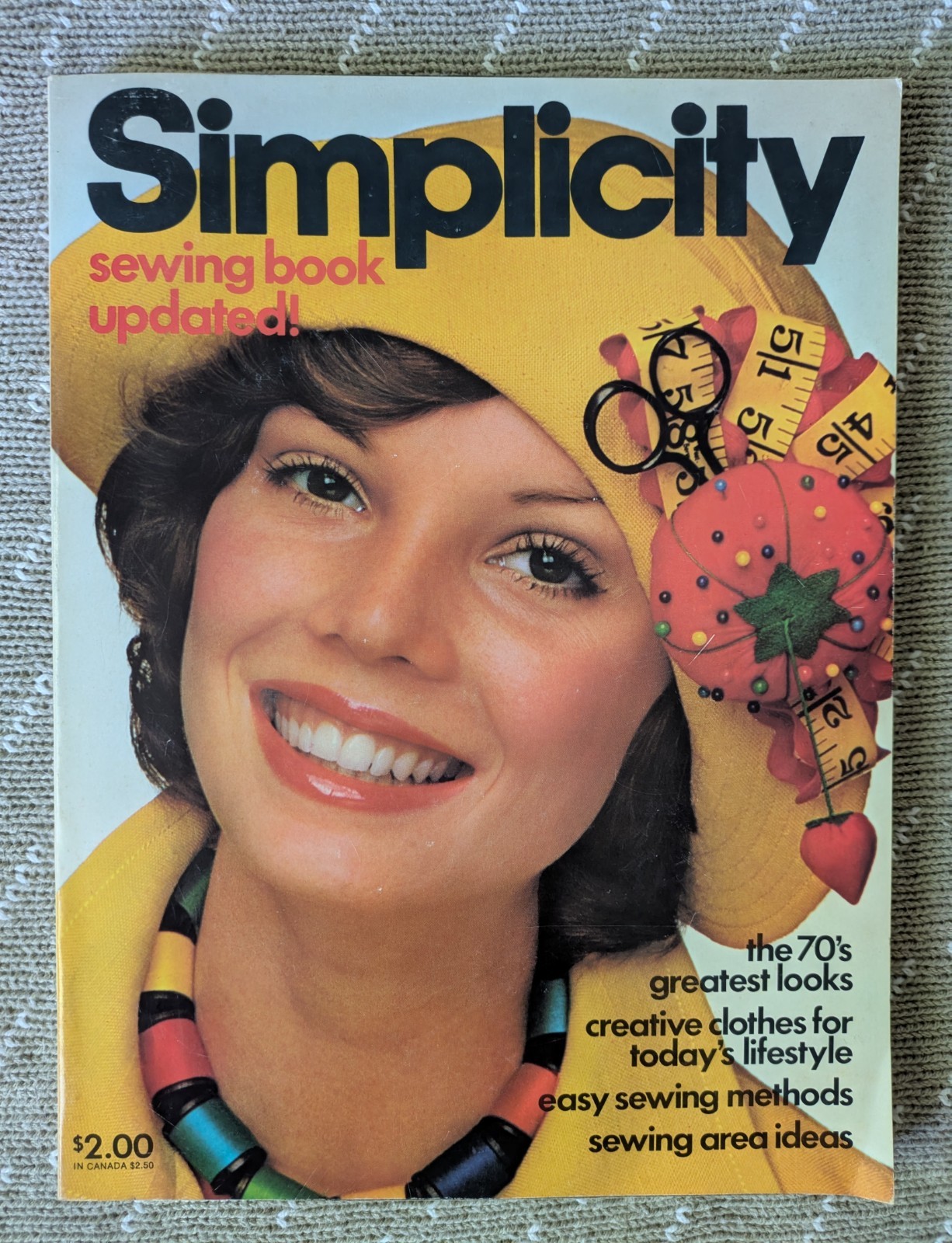 Simplicity Sewing Book Updated Greatest 70s Looks Patterns Easy Sew Vintage 1975