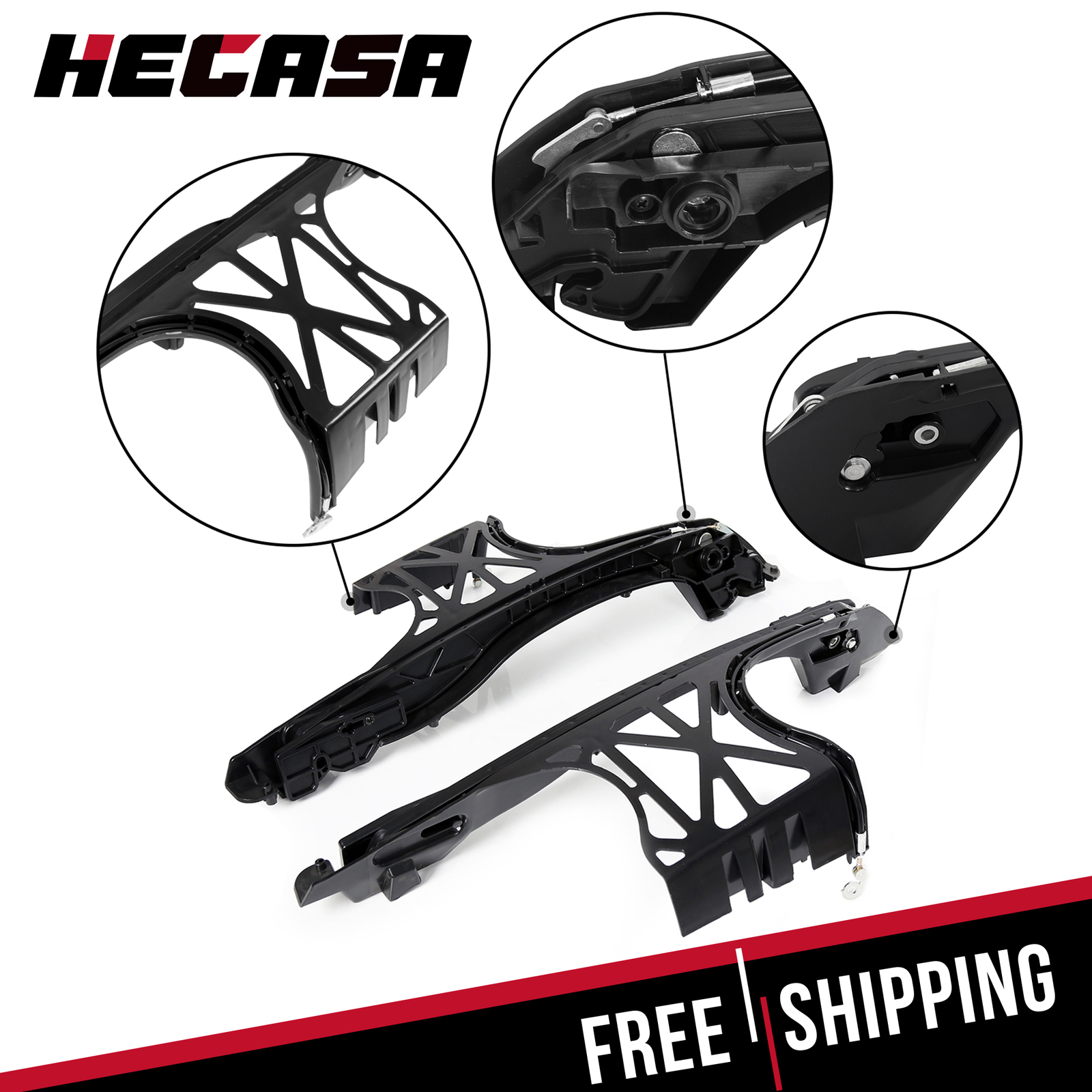 Hard Saddle bags Hardware Latch Hinge Lock Kit For Harley 2014-2023