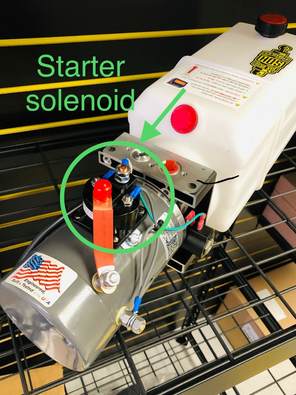 KTI Hydraulics 391-2 Starter Solenoid