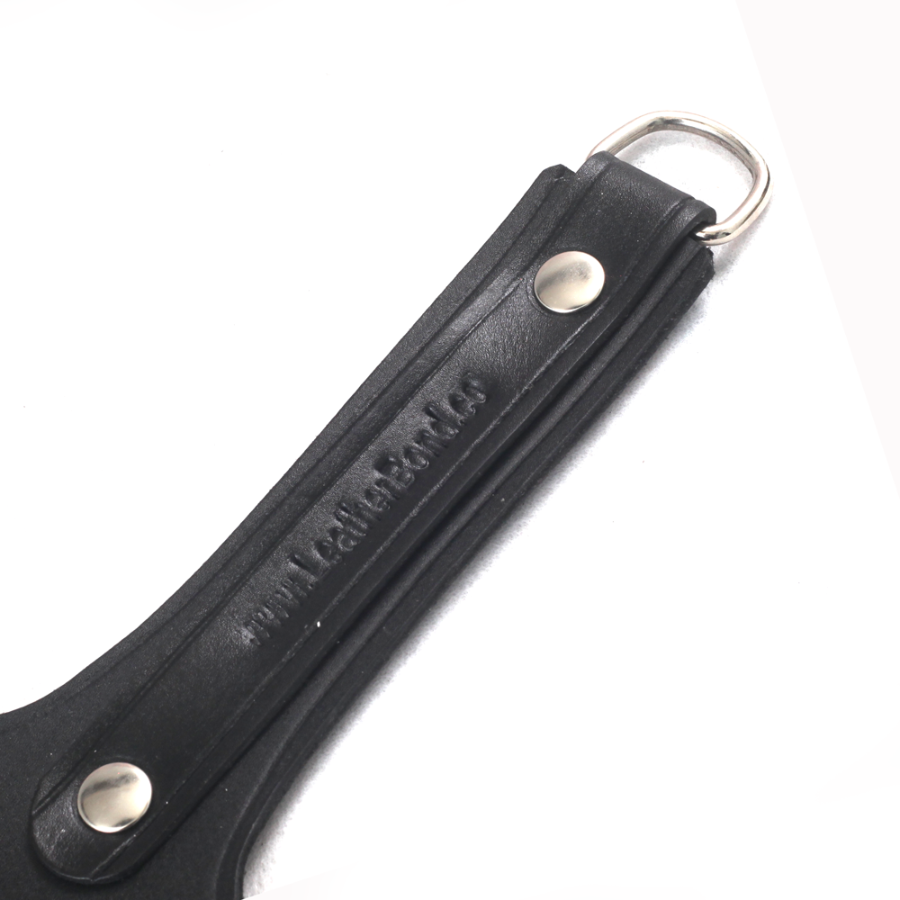 Real Cowhide Saddle Leather Paddle Slapper Flexible and Wider