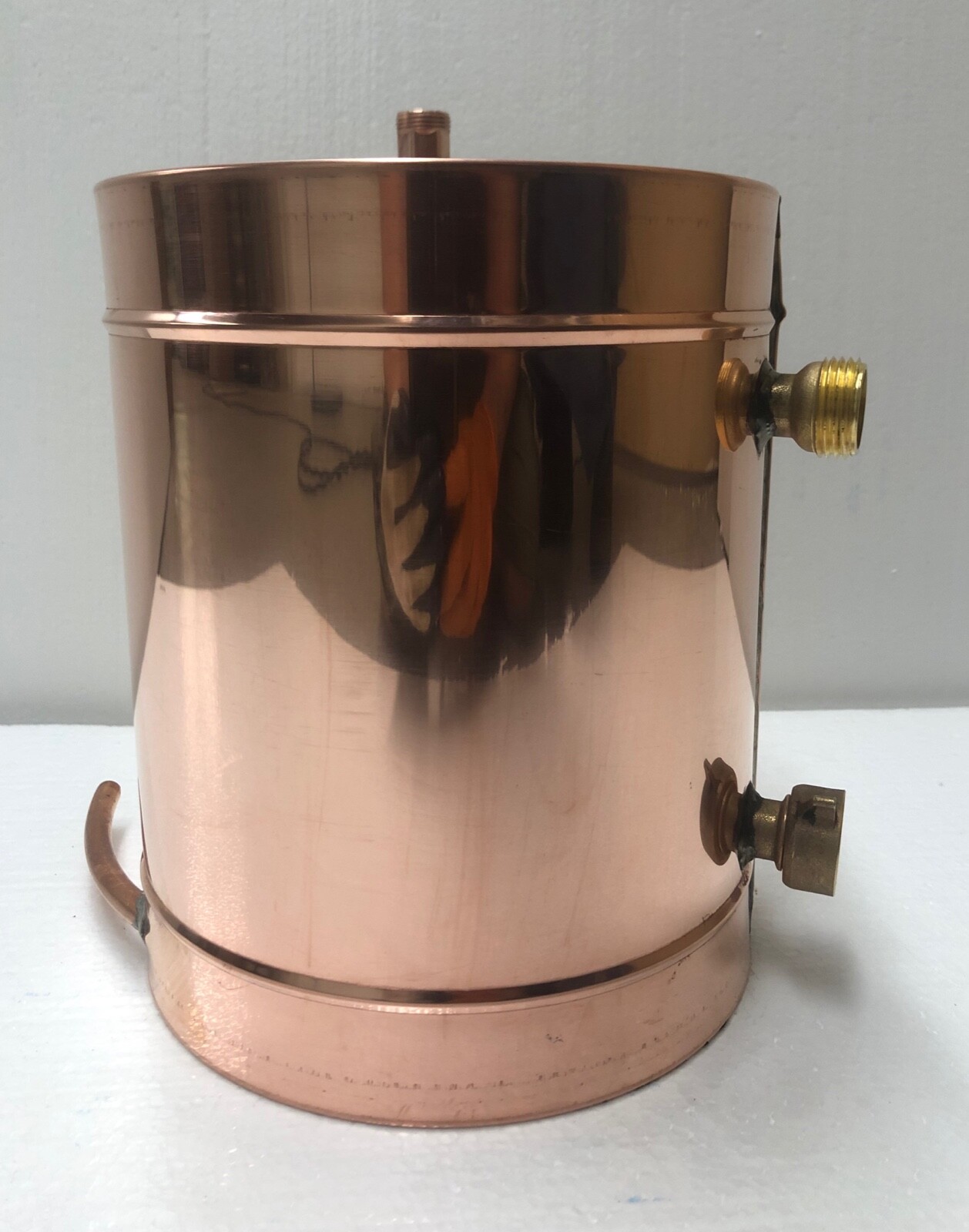 6 Gallon Copper Moonshine Still+Thumper+Worm-Heavy 20oz Copper Private Listing!