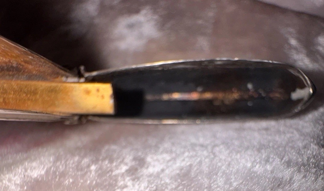 SUPERB ANTIQUE EDWARDIAN SOLID STERLING SILVER SEVEN FINGER VESTA CASE C.1910