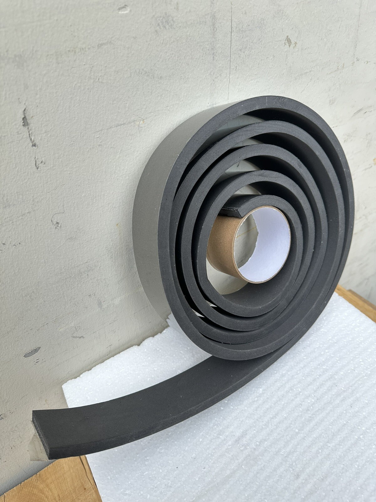 10ft Foam Strips with Adhesive, 2” X 3/8” Thick, Neoprene Weather Stripping Foam