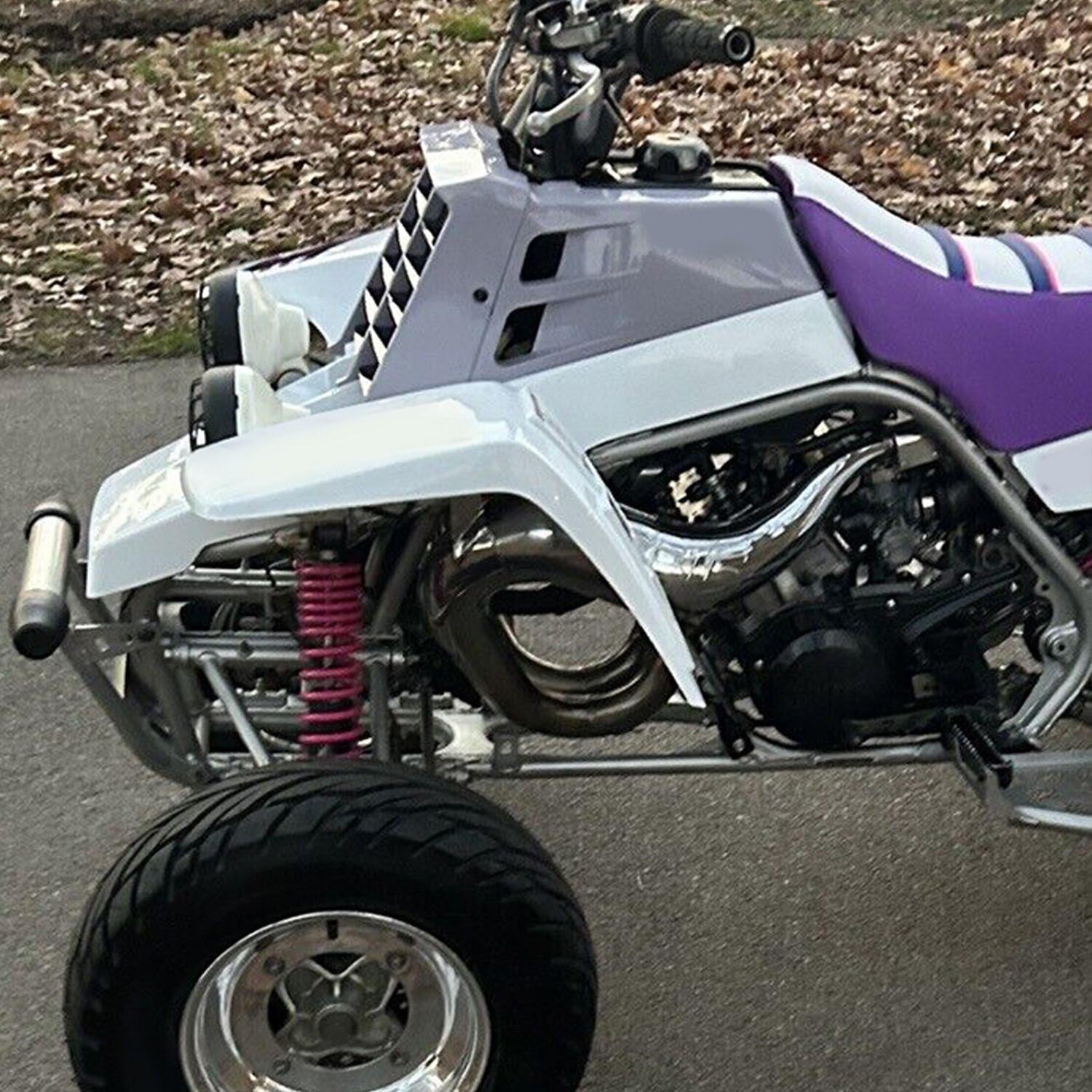 New Front Bumper Silver For 1987-2006 For Yamaha Banshee 350 YFZ350