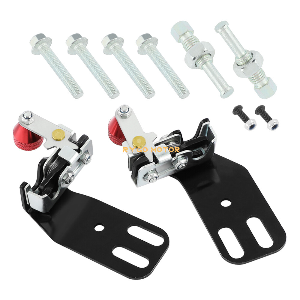 Front Door Slam Latches Kit w/ Hardware for Polaris UTV RZR4 900 XP RZR 800 570
