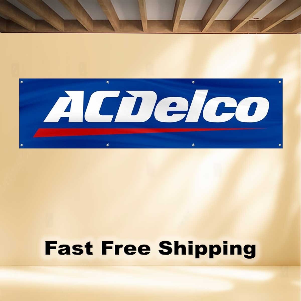 AC DELCO 2'X8' BANNER FLAG
