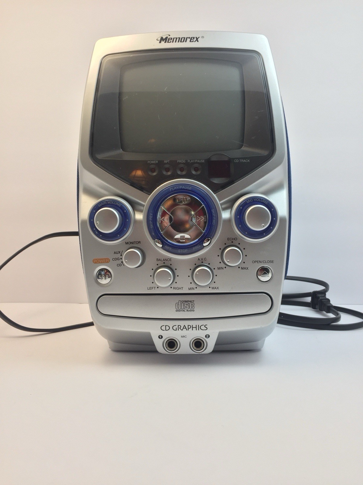 Memorex CD+G All In One Karaoke Player Machine MKS8501 CRT TESTED AND WORKING