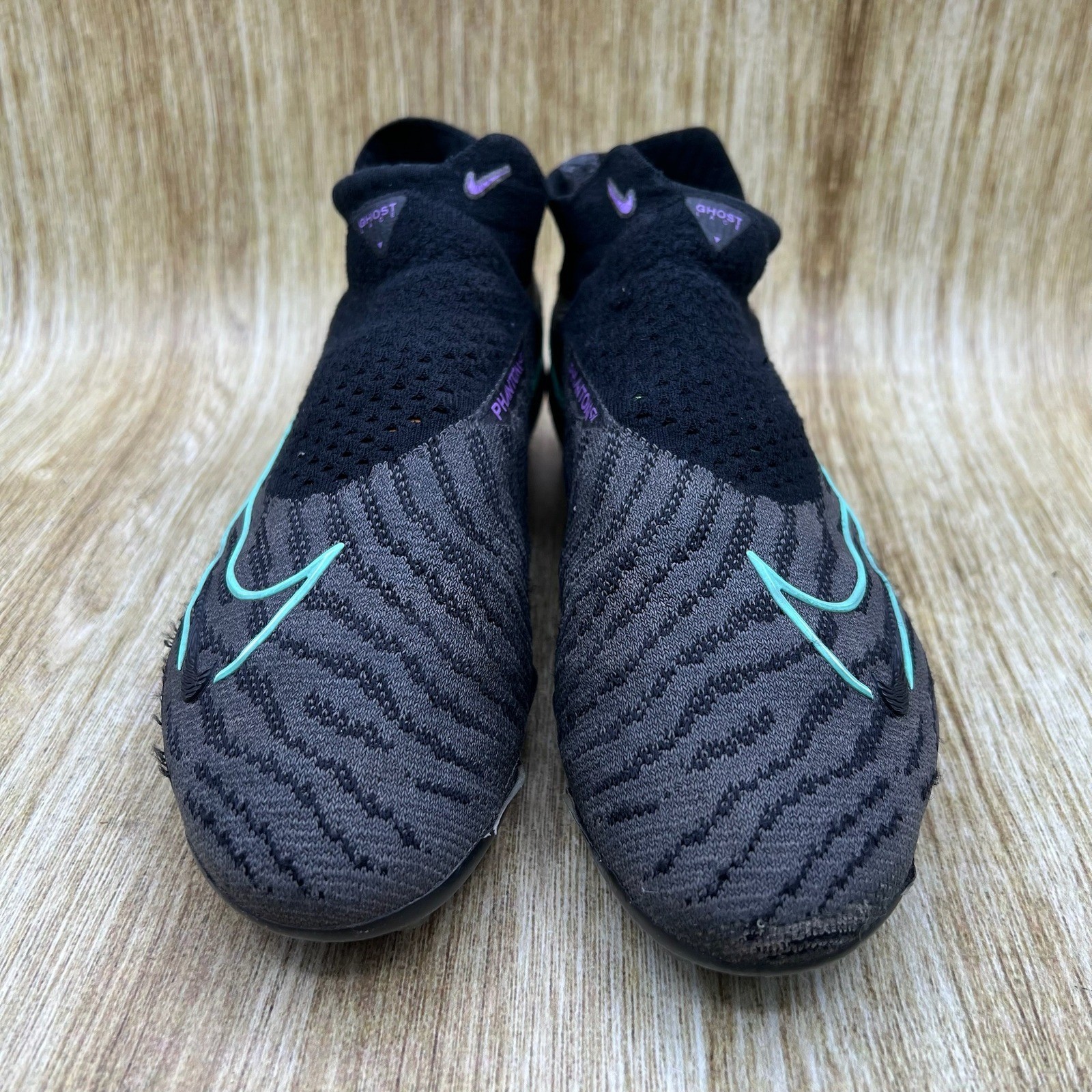 Nike Phantom GX Elite DF AG "NBY" Men's 6 Women's 7.5 Black Cleats DX5266-900