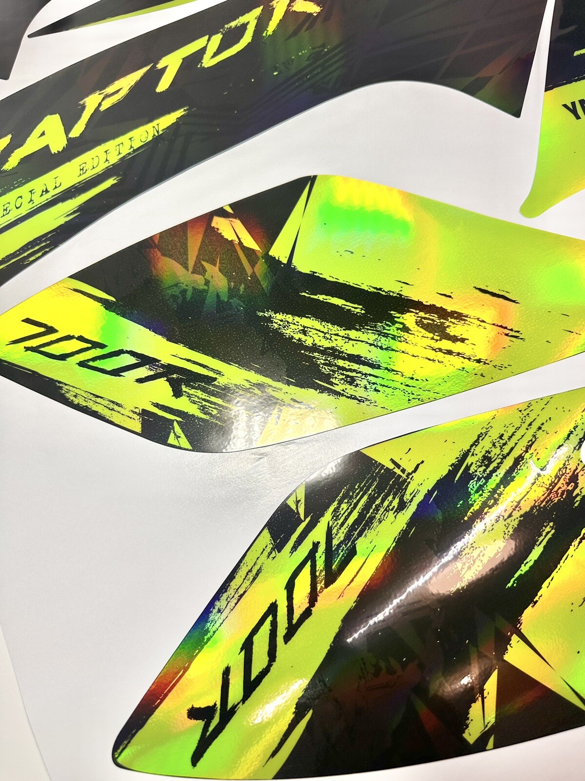 2022 YAMAHA RAPTOR 700R SE full graphics kit THICK AND HIGH GLOSS