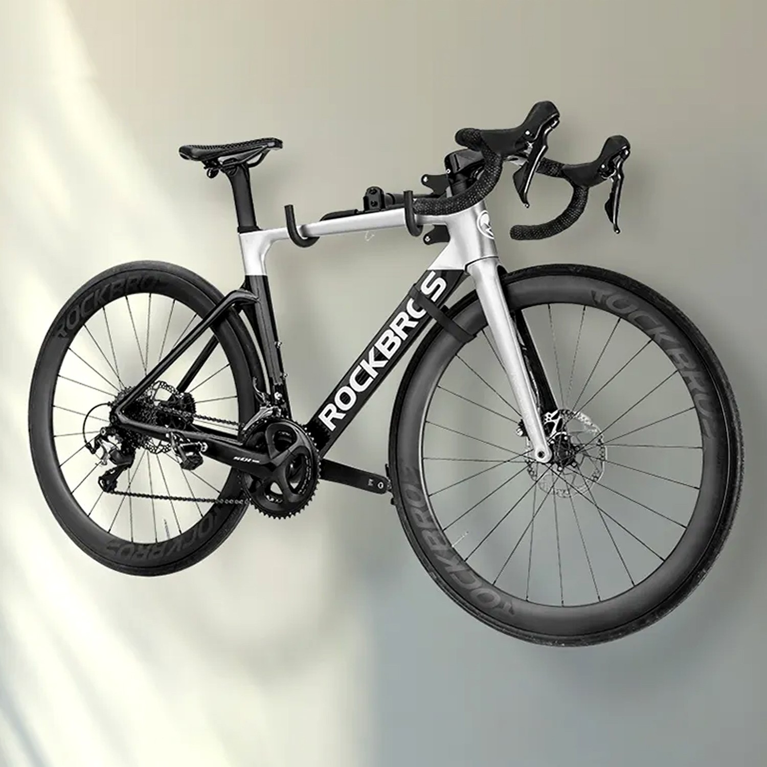 Bike Wall Mount Sturdy Bike Rack Garage Horizontal Bicycle Storage Rack US