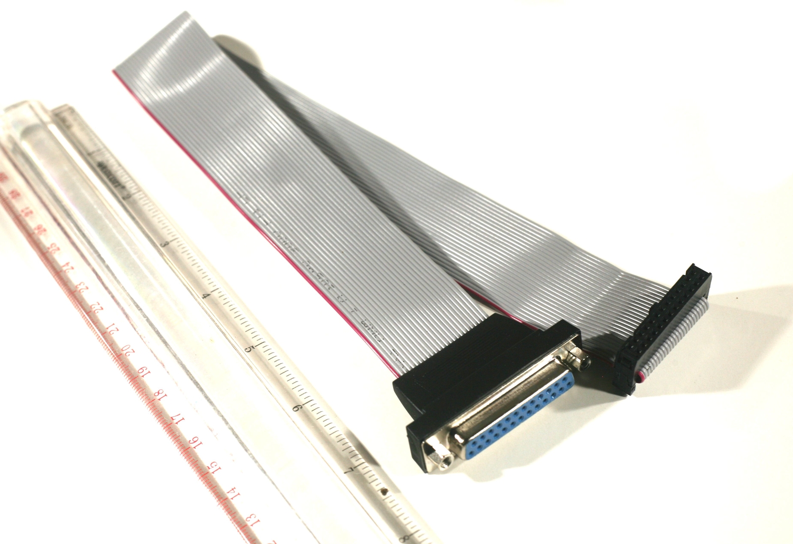 16In DB25F Parallel Port Expansion to 26 Pin Motherboard Header IDC26 Cable