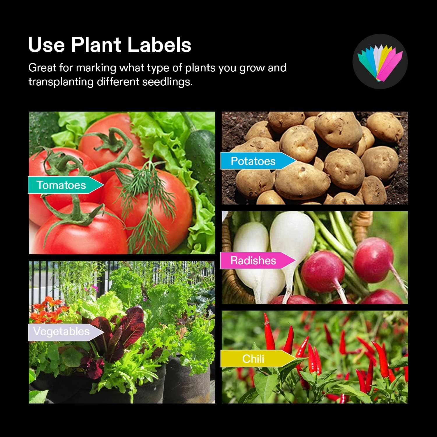 VIVOSUN 10/20 Pack Planting Grow Bags Fabric Pot Nursery Soil Nonwoven w/ Handle