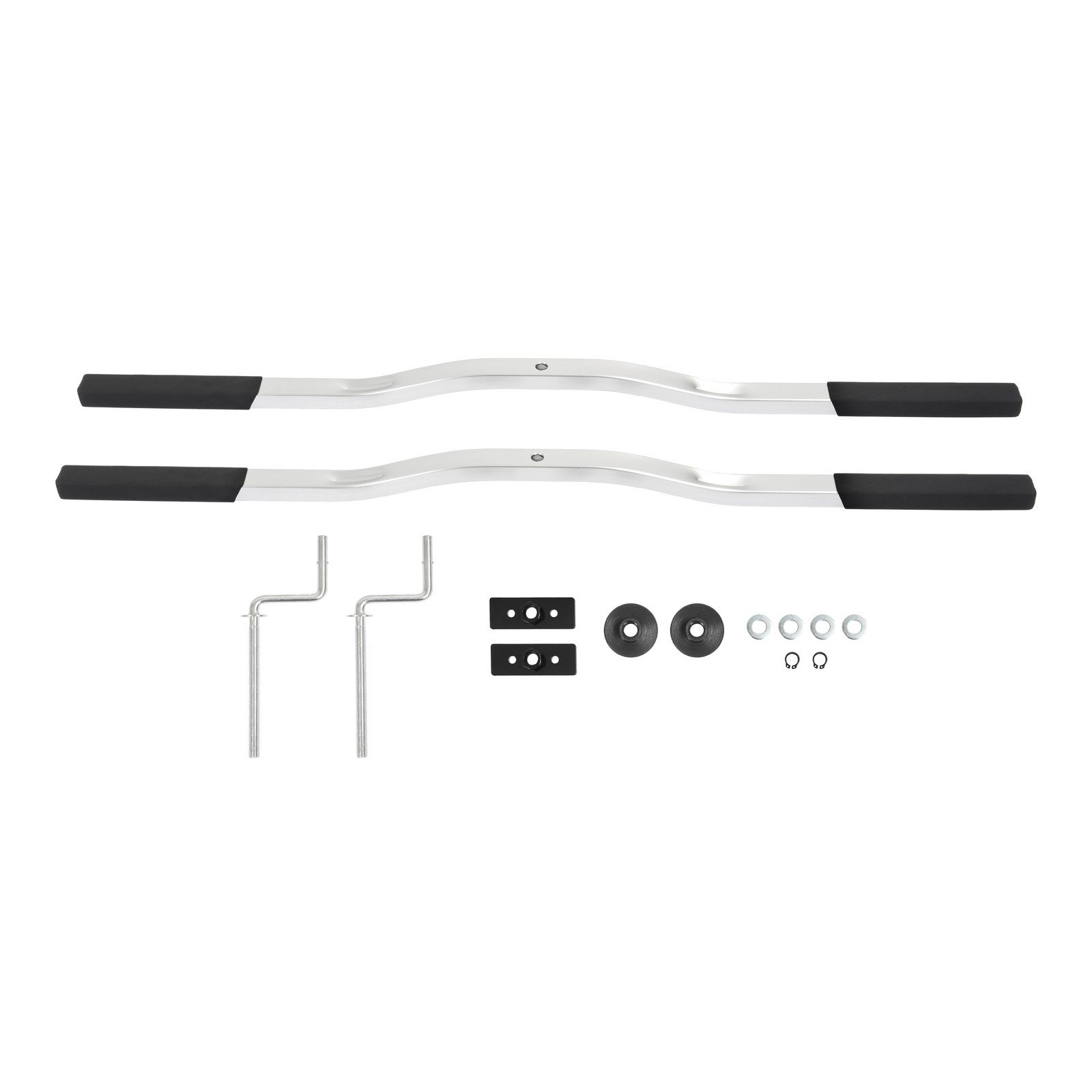 For Universal 2PCS Snowmobile Ski Tie Down Bar Security Kit w/ Crank Hardware