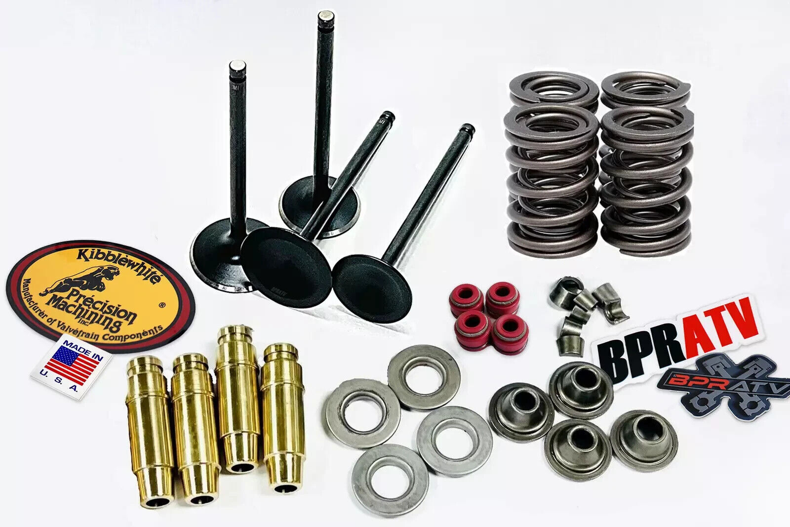Honda TRX400EX TRX 400EX Kibblewhite Intake Exhaust Valves Guides Seals Springs