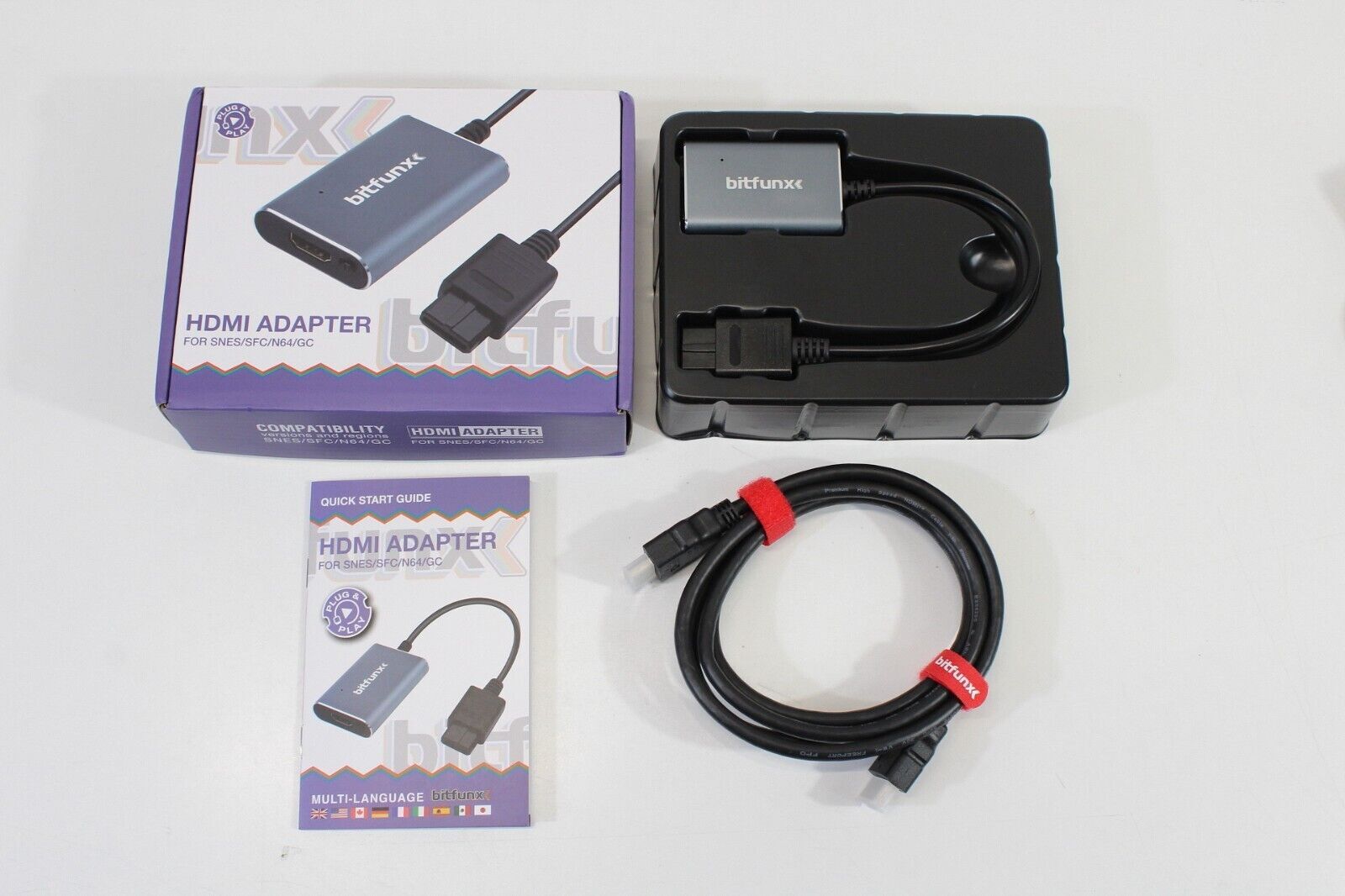 Nintendo GameCube Clear Skeleton Console US Region NTSC-U/C White LED Recapped