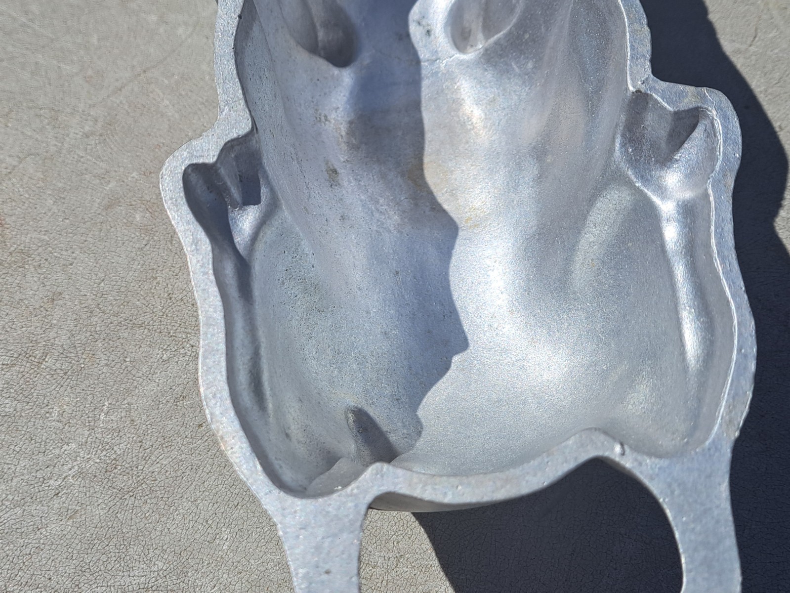 Ballak & Co Pudgy Pig cake pan vintage heavy aluminum St Louis MO