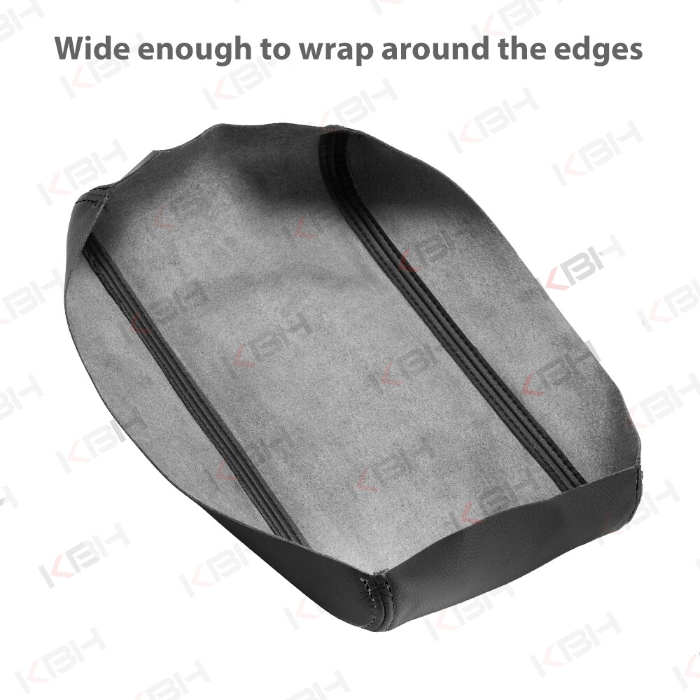 Fits 2012-2017 Toyota Camry Leather Center Console Lid Armrest Cover Trim Black