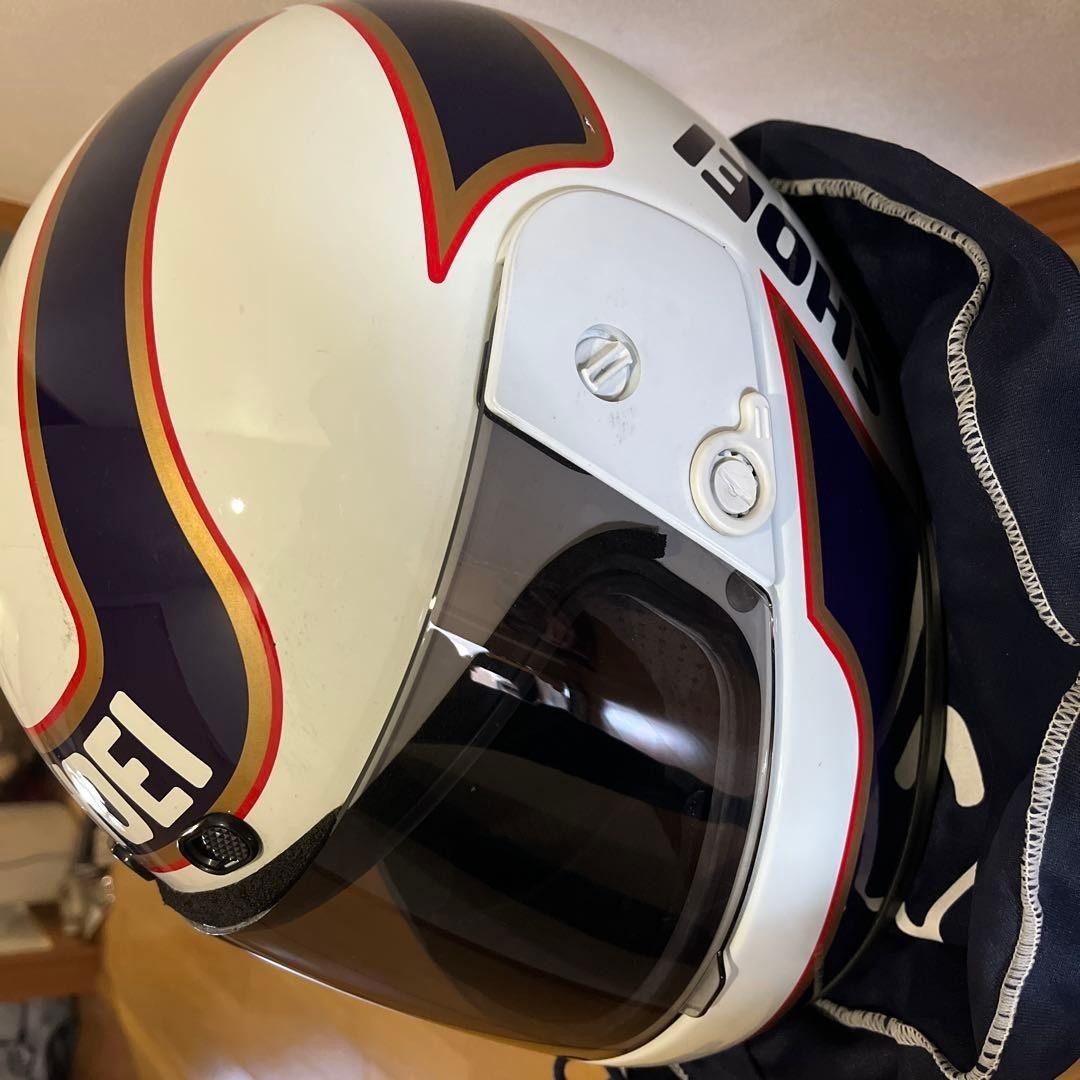 VTG SHOEI RFV KATAYAMA2 Replica Full-Face Helmet Size L Rothmans color